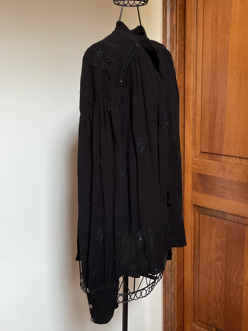 Free people wishful moments embroidered Blouse, small - Picture 3 of 10